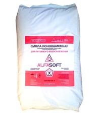 Смола ионообменная «ALFASOFT» (25л/20 кг) мешок - Водоподготовка. Системы водоподготовки. Промышленный осмос.